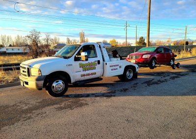 winching service and towing service assistance
