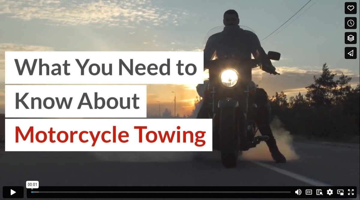 What You Need to Know About Motorcycle Towing